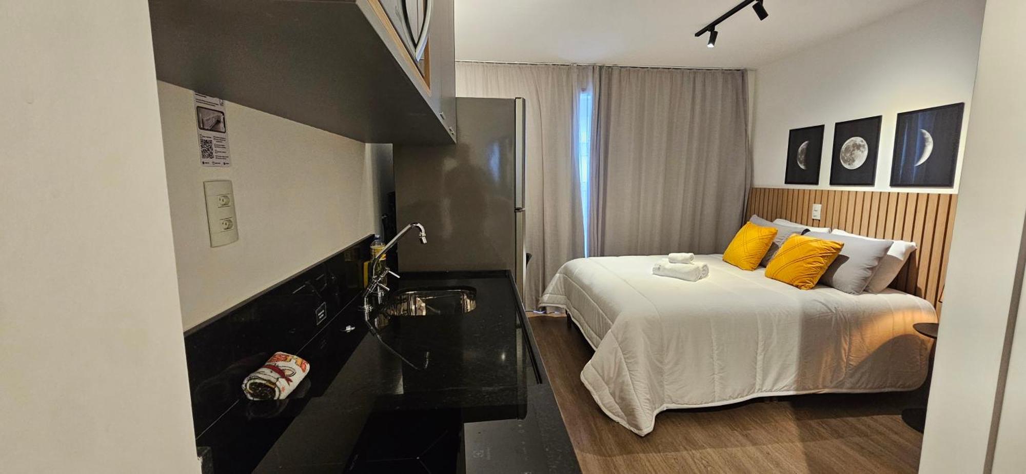 Studio Vila Madalena, Metro, Moderno Apartamento *